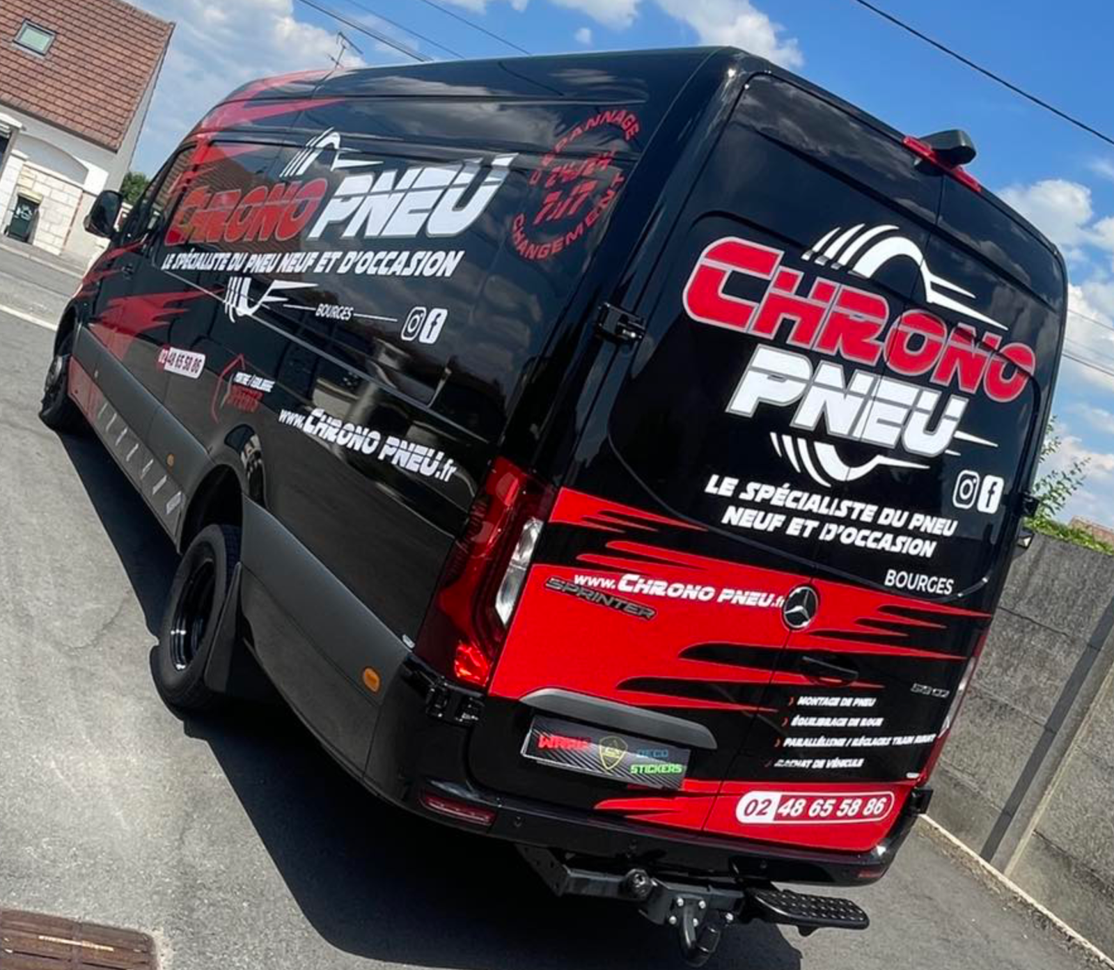 Utilitaire flocage - vue 2