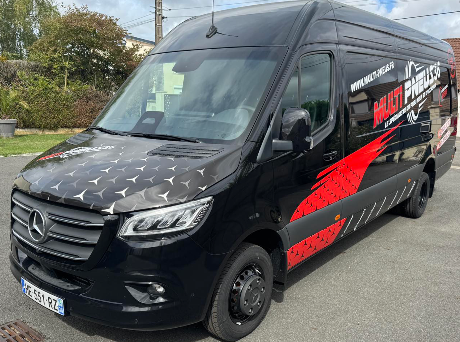 Flocage utilitaire publicitaire - Adhesive Lab